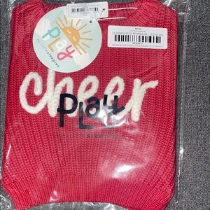 Little Sleepies Red Cheer Sweater